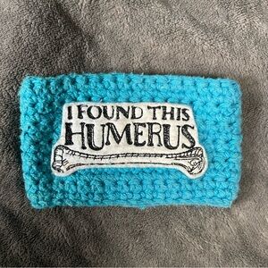 Handmade crocheted cup sleeve